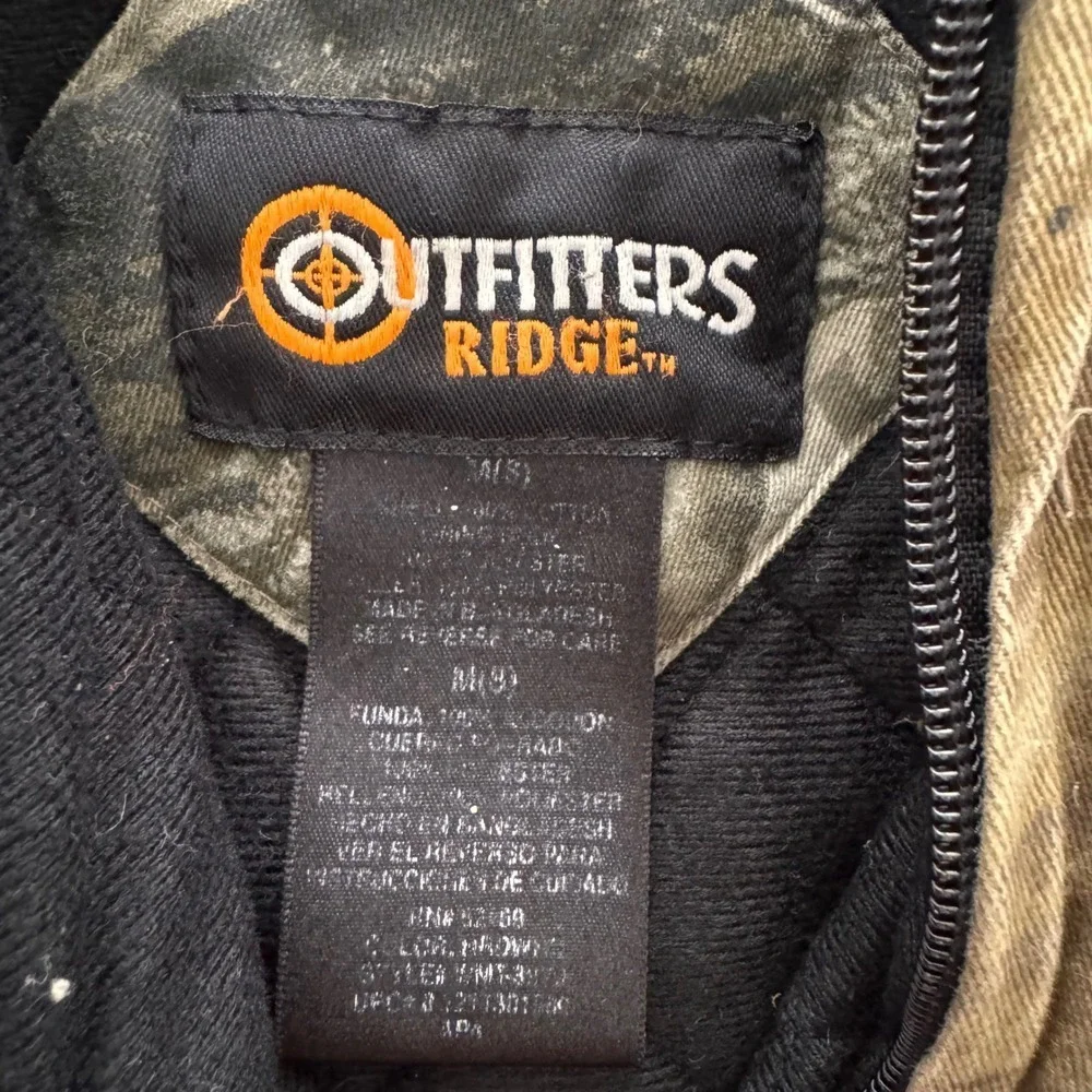 Outfitters Ridge Kids Realtree Hardwoods Camo Hooded Jacket Size Medium M 8